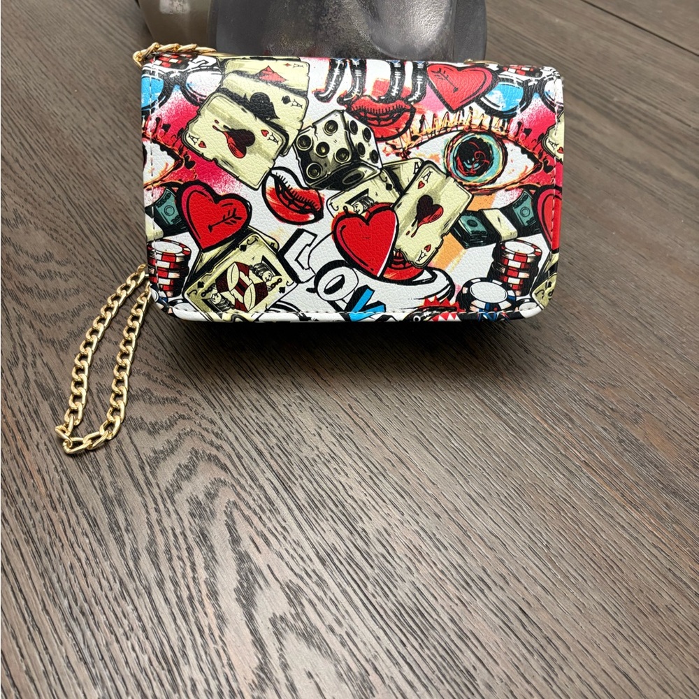 Stylish Multicolor Chain Bag - Picture 2 of 2